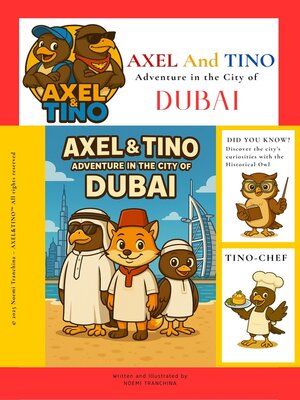 cover image of AXEL&TINO Adventure in the city of Dubai